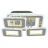Светодиодная люстра Profit Light 8041/4 CHR A