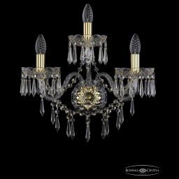 Бра Bohemia Ivele Crystal 1403B/2+1/195/XL/G (BOHEMIA 1403B/2+1/195/XL/G)