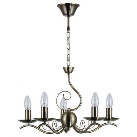 Люстра ЭкономСвет 15022/5AB+CL