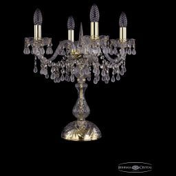 Настольная лампа Bohemia Ivele Crystal 1410L/4/141-47/G/V0300 (BOHEMIA 1410L/4/141-47/G/V0300)