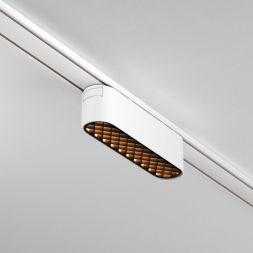 Трековый светодиодный светильник Maytoni Radity Basis Grid TR084-1-6W3K-W