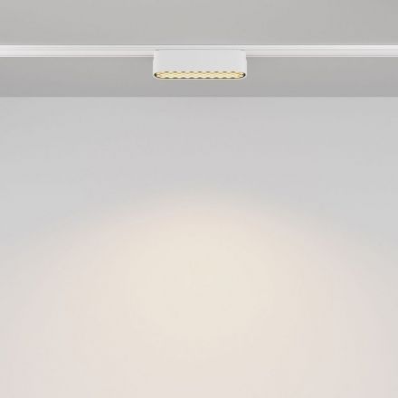 Трековый светодиодный светильник Maytoni Radity Basis Grid TR084-1-6W3K-W