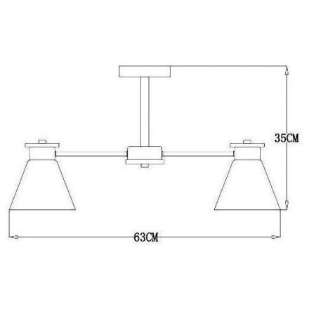 Потолочная люстра Arte Lamp A1031PL-5WH
