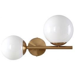 Бра Crystal Lux FELIZ AP2 BRONZE/WHITE