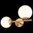 Бра Crystal Lux FELIZ AP2 BRONZE/WHITE