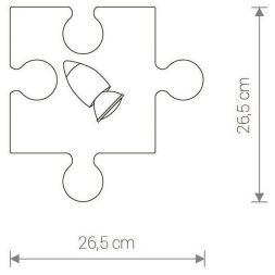 Настенно-потолочный светильник Nowodvorski Puzzle 9730