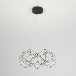 Подвесной светильник Eurosvet 90169/5 черный жемчуг