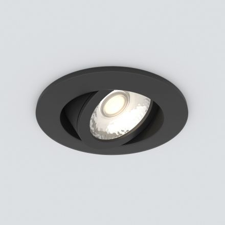 Встраиваемый точечный светильник Elektrostandard 15272/LED черный