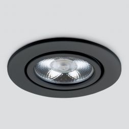 Встраиваемый точечный светильник Elektrostandard 15272/LED черный