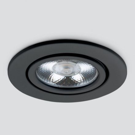 Встраиваемый точечный светильник Elektrostandard 15272/LED черный