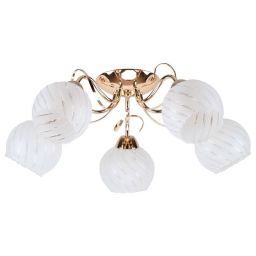 Люстра классическая 91033/5FGD WT ЭкономСвет (EKONOMSVET 91033/5FGD WT)