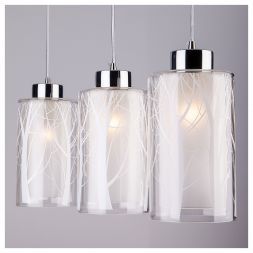 Подвес Eurosvet 50001/3 хром