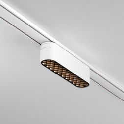 Трековый светодиодный светильник Maytoni Radity Basis Grid TR084-1-6W4K-W