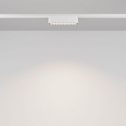 Трековый светодиодный светильник Maytoni Radity Basis Grid TR084-1-6W4K-W