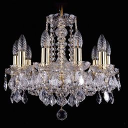 Люстра Bohemia Ivele Crystal 1402/10/141/G/Leafs (BOHEMIA 1402/10/141/G/Leafs)