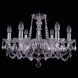 Люстра Bohemia Ivele Crystal 1402/6/195/Ni/Leafs (BOHEMIA 1402/6/195/Ni/Leafs) Люстра Bohemia Ivele Crystal 1402/6/195/Ni/Leafs (BOHEMIA 1402/6/195/Ni/Leafs)