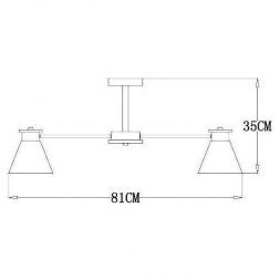 Потолочная люстра Arte Lamp A1031PL-8WH