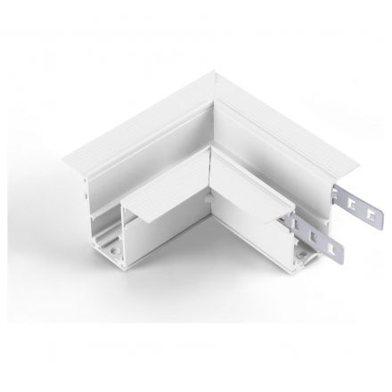 Elektrostandard Slim Magnetic Коннектор угловой для встраиваемого шинопровода белый 85092/00