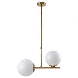 Подвесной светильник Crystal Lux Feliz SP2 Bronze/White