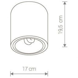 Накладной светильник Nowodvorski Downlight 4866
