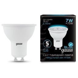 Лампа Gauss 101506207 LED MR16 GU10 7W 4100K