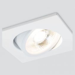 Встраиваемый точечный светильник Elektrostandard 15273/LED белый