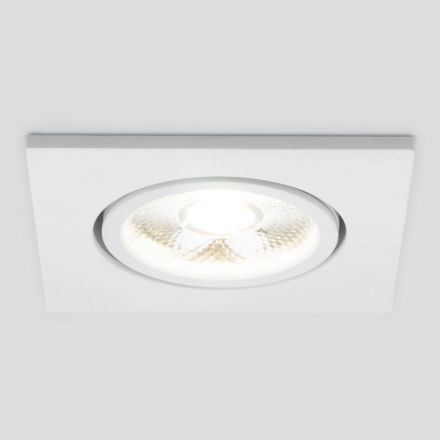 Встраиваемый точечный светильник Elektrostandard 15273/LED белый