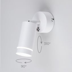 Настенный светильник Elektrostandard Glory SW LED белый (MRL LED 1005)
