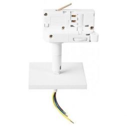 Трековое крепление с трехфазным адаптером 594286 белый Asta Lightstar