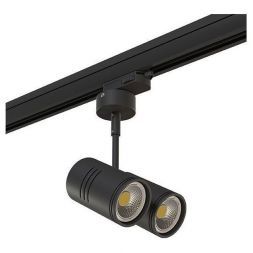 Трековый трехфазный светильник A3T214447 черный Rullo Lightstar