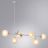 Подвесная люстра Arte Lamp A2150SP-6WG Gemelli