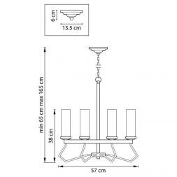 Подвесная люстра Lightstar Flume 723065