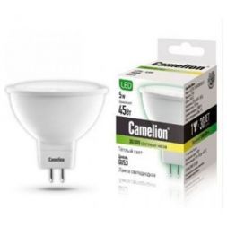 Лампа светодиодная Camelion LED5-S108/830/GU5,3