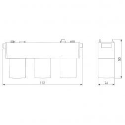 Flat Magnetic Трековый светильник 6W 4000K Tillie (чёрный) Elektrostandard