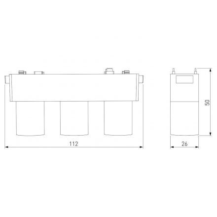 Flat Magnetic Трековый светильник 6W 4000K Tillie (чёрный) Elektrostandard