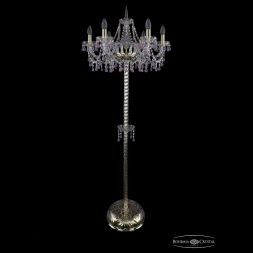Торшер Bohemia Ivele Crystal 1410T2/6/195-160/G/V7010
