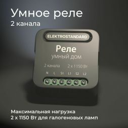 Умное двухканальное реле 76007/00 Elektrostandard