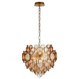 Подвесной светильник Crystal Lux Deseo SP6 D460 Gold