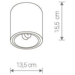 Накладной светильник Nowodvorski Downlight 4867