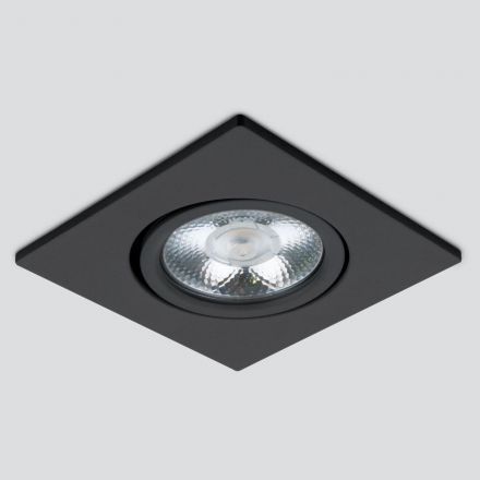 Встраиваемый точечный светильник Elektrostandard 15273/LED черный