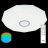 Потолочный светодиодный светильник Citilux Диамант CL713100RGB