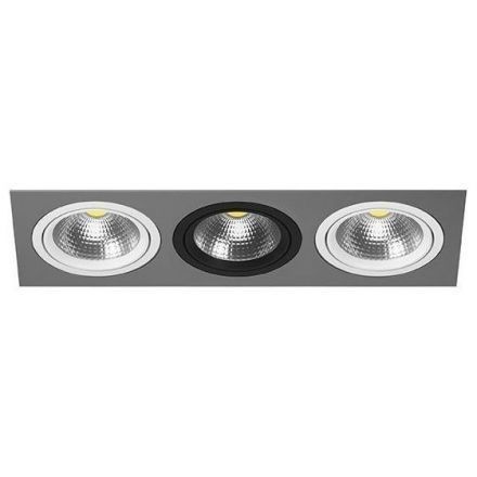 Встраиваемый точечный светильник i839060706 серый/белый/черный Intero 111 Lightstar