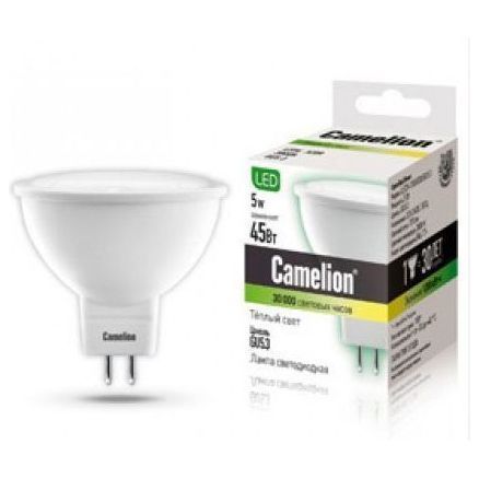 Лампа светодиодная Camelion LED5-S108/845/GU5,3