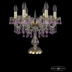 Настольная лампа Bohemia Ivele Crystal 1410L/6/141-39/G/V7010
