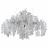 Подвесная люстра Crystal Lux Tenerife SP9 Silver