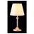 Настольная лампа Crystal Lux Flavio LG1 Gold