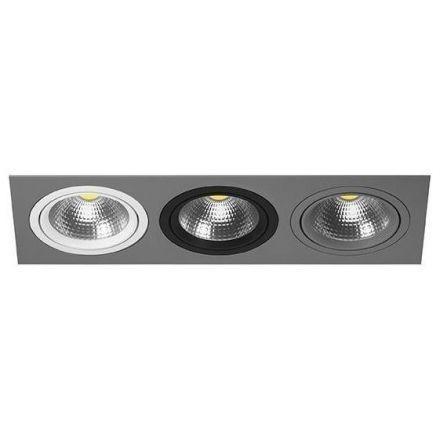 Встраиваемый точечный светильник i839060709 серый/белый/черный Intero 111 Lightstar