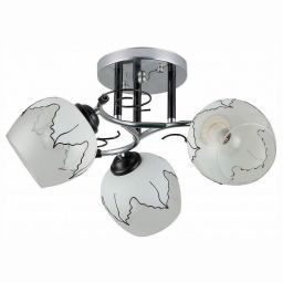 Люстра Linvel LV 9306/3 Эвелин Хром/черный (LINVEL LV 9306/3 Эвелин Хром/черный Е27 40W 520x520x240мм) Люстра Linvel LV 9306/3 Эвелин Хром/черный (LINVEL LV 9306/3 Эвелин Хром/черный Е27 40W 520x520x240мм)