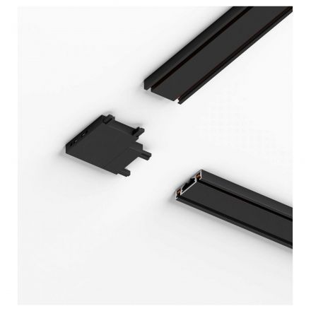 Flat Magnetic Четырёхсторонний соединитель для накладного шинопровода (чёрный) Elektrostandard