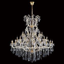 Подвесная люстра Crystal Lux HOLLYWOOD SP53 GOLD